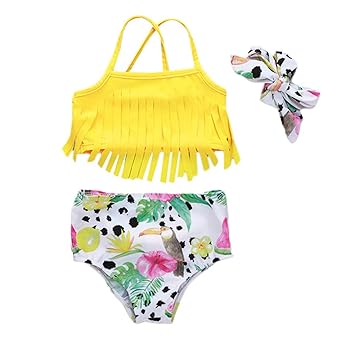 Amazon 水着 キッズ 女の子 Mimoonkaka 可愛い 子供 スイムウェア