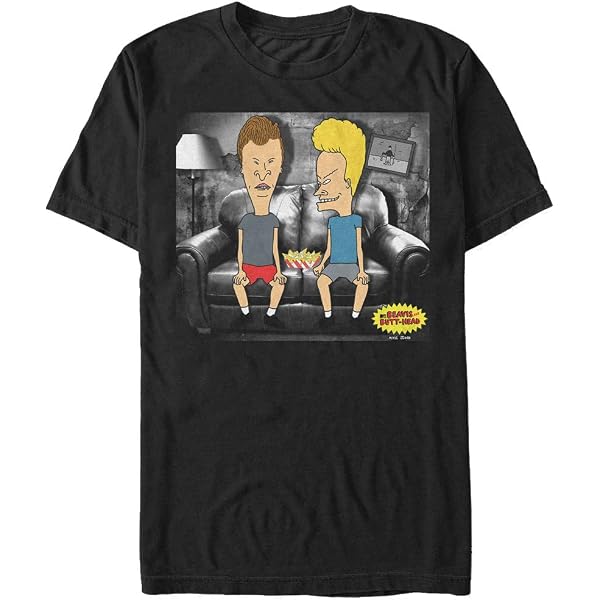 BEAVIS AND BUTTHEAD NERDY BY NATURE Tシャツ t-shirt-beavis BEAVIS AND BUTTHEAD NERDY BY NATURE Tシャツ t-shirt-beavis
