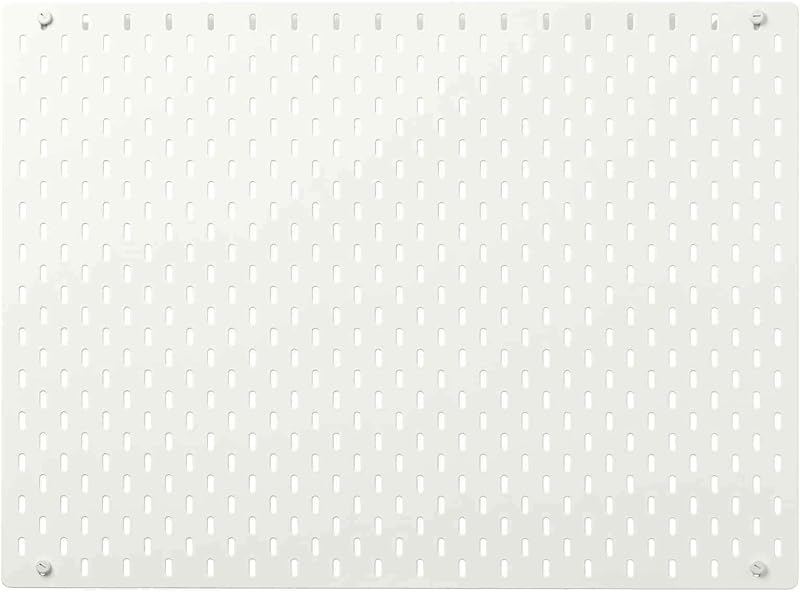SKADIS Pegboard White W76xH56cm Wall Organizer Kitchen Office Display Board