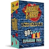 Lyrically Correct '90s R&B Expansion Pack - Music Trivia Card Game Add-On - Finish The Lyrics Challenge, Fun for Adults, Part