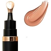 MAEPEOR Liquid Concealer Pen 6 Color Lightweight Full Coverage Concealer Long Lasting Brightening Color Corrector (Color 04)