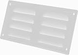 Repa Market 10 x 4 White Steel Air Vent Cover with Insect Screen view 8