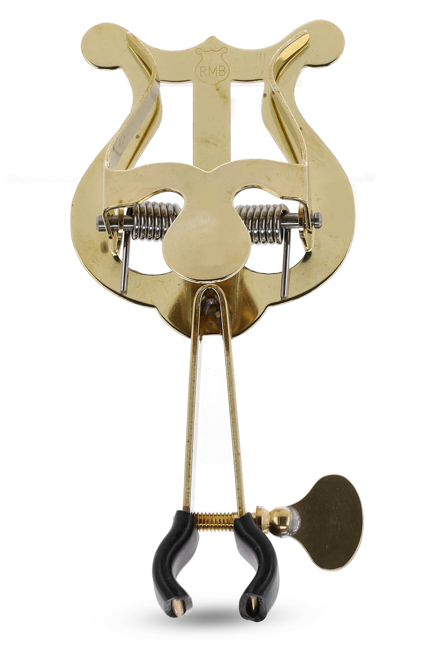 GEWA Marching Music Holder Trumpet - Brass - Small Lyra - 1 Pusher - With Clamp