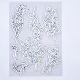 DDOUJOY Flowers Leaves Clear Stamps for Card Making Decoration and DIY Scrapbooking 3042815