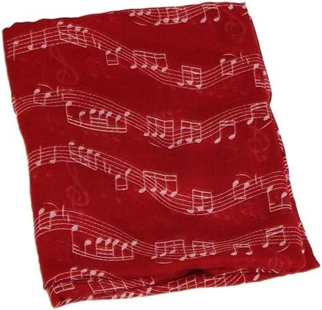 Amazon Co Jp 便利スカーフミュージックノートミュージックブックピアノプリントソフトシルキーファッションスカーフスのあります包装がしっかりしていて 製品を保護します ホーム キッチン
