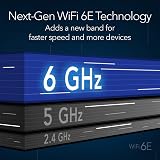 NETGEAR Orbi WiFi 6E Quad-Band AXE11000 Router RBRE960 10Gbps Mesh 3000 sq ft view 3