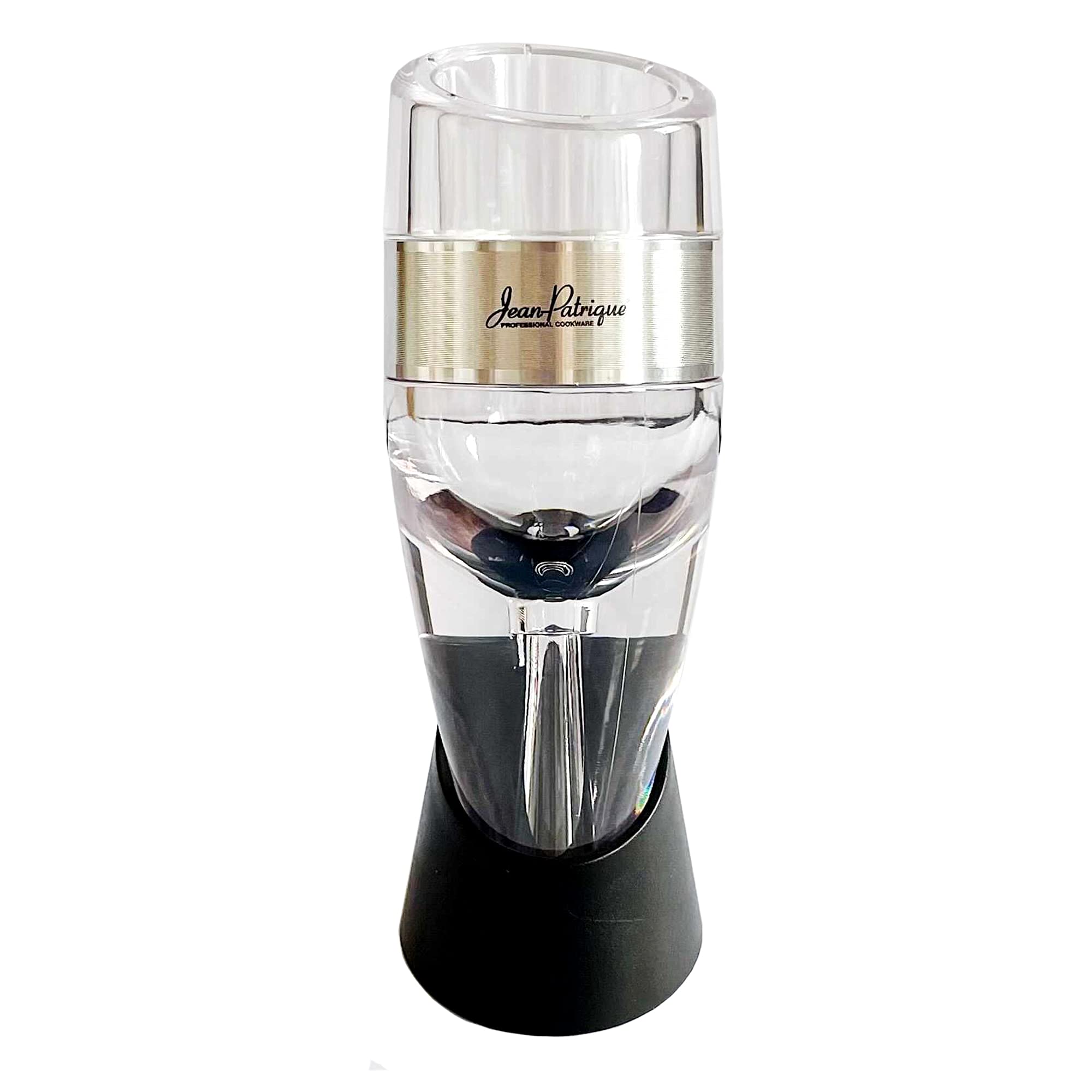 Jean Patrique, Wine Aerator with Stand, 19 x 5cm / 7.5 x 2”, Instantly Aerate Wine for Enhanced Flavours and a Smooth Finish.