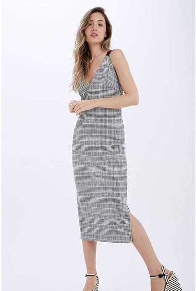 vestido xadrez alcinha