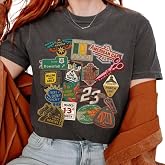 I'll Leave The Porchlight On House Women's Shirts Women Trendy Shirts for Women Noah Fan Gift Folk Tour Style Concert Outfit, Plus up to 4XL. Multicolor