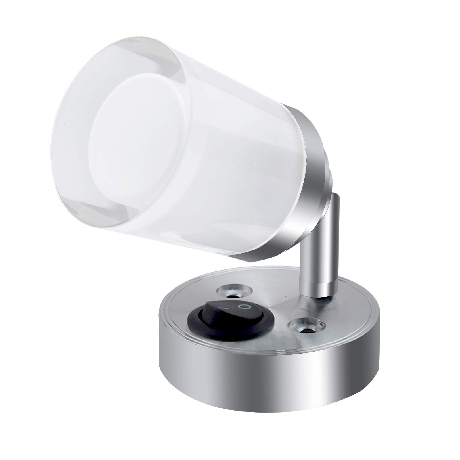 Buy Lustaled 12V LED RV Reading Light, 3W Flexible LED 12V Reading Wall