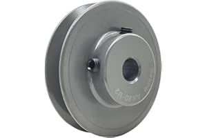 Saelno AK30-1/2 v Belt Pulley 1/2 inch Bore 3" OD,V Belt Sheave Cast Iron for A 3L 4L V-Belts,AK3012 Pulley