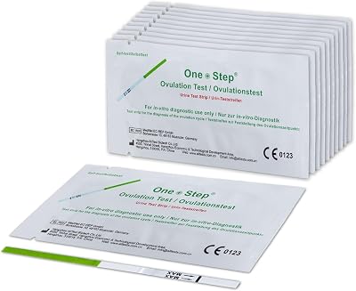 One Step Ovulation Test Strips 50 Count 20mIU/mL LH Surge Predictor