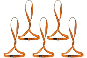 AINIKEY 18MM Nylon Climbing Sling Runner 23KN CE2008/EN566 Rock Climbing Webbing Straps for Outdoor Climbing, Rappelling, Swing, Yoga Hammock etc