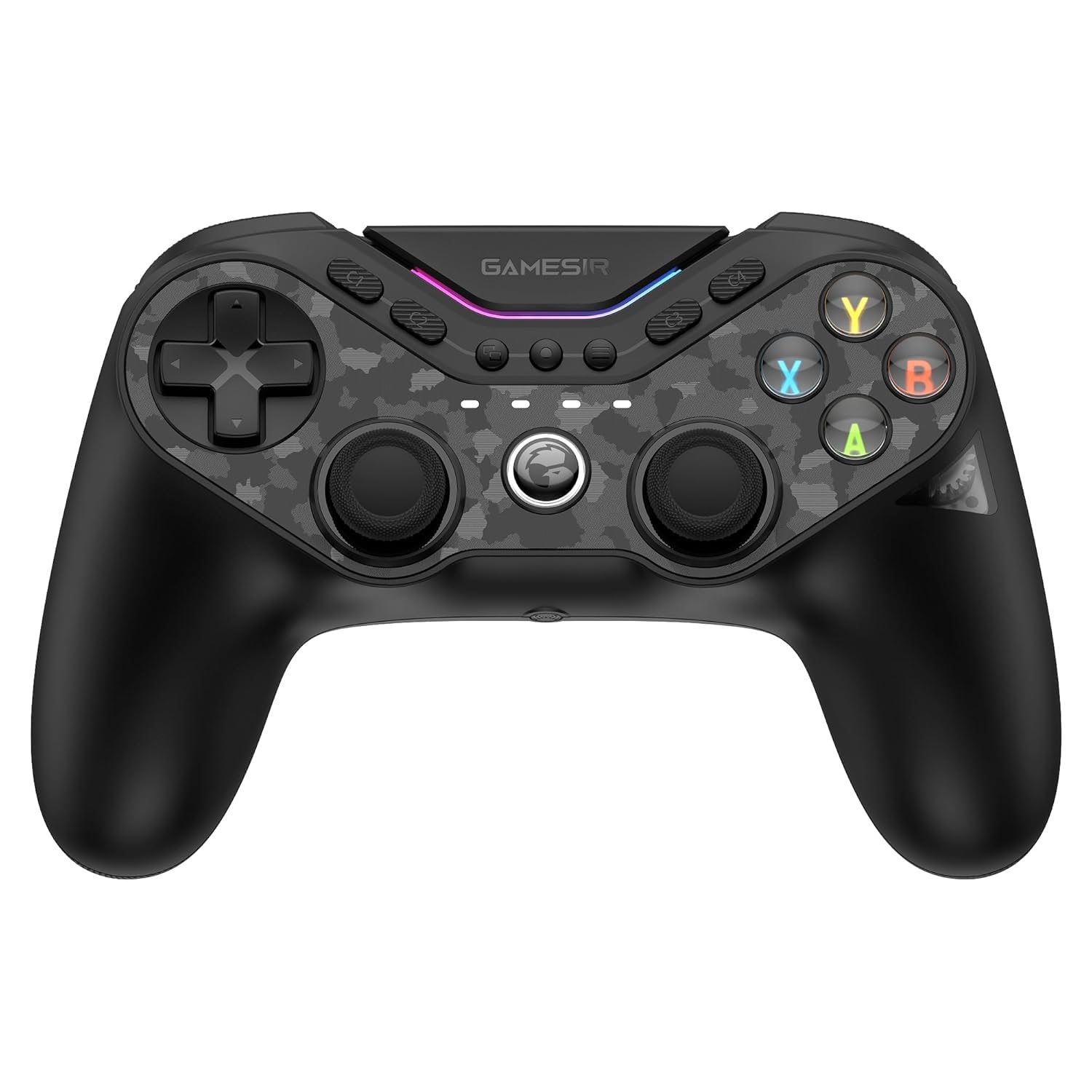 GameSir Tarantula Pro Wireless PC Controller - Switchable ABXY Buttons, TMR Joysticks, 9 Mappable Buttons for PC/Switch/iOS/Android, RGB Lighting (Renewed)