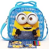 Despicable Me Minions Authentic Licensed Kids Lunch Bag Food Pail.