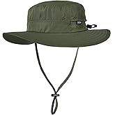 FURTALK Sun Hats for Men Women Packable Wide Brim Summer UV Protective Bucket Hat UPF 50+ Hat for Fishing Hiking