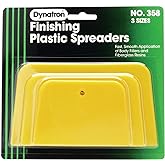 3M Dynatron, 358, 1 Pack of 3 Spreaders, 4&rdquo;, 5&rdquo; and 6&rdquo;, Caulks | Used for Spreading of Fillers; Glazes and Putties