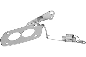 Lokar TRP-4003 Tri-Power Stainless Steel Throttle Cable Bracket with Springs, Multicolor