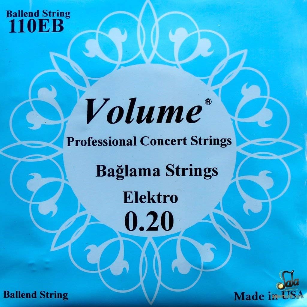 Professional Electric Saz Baglama Strings Ball End Set VS-404E
