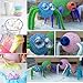 Homder 8 Pack Colorful Styrofoam Foam Balls,0.08-0.32 Inch,Fits for DIY Wedding & Party Decoration