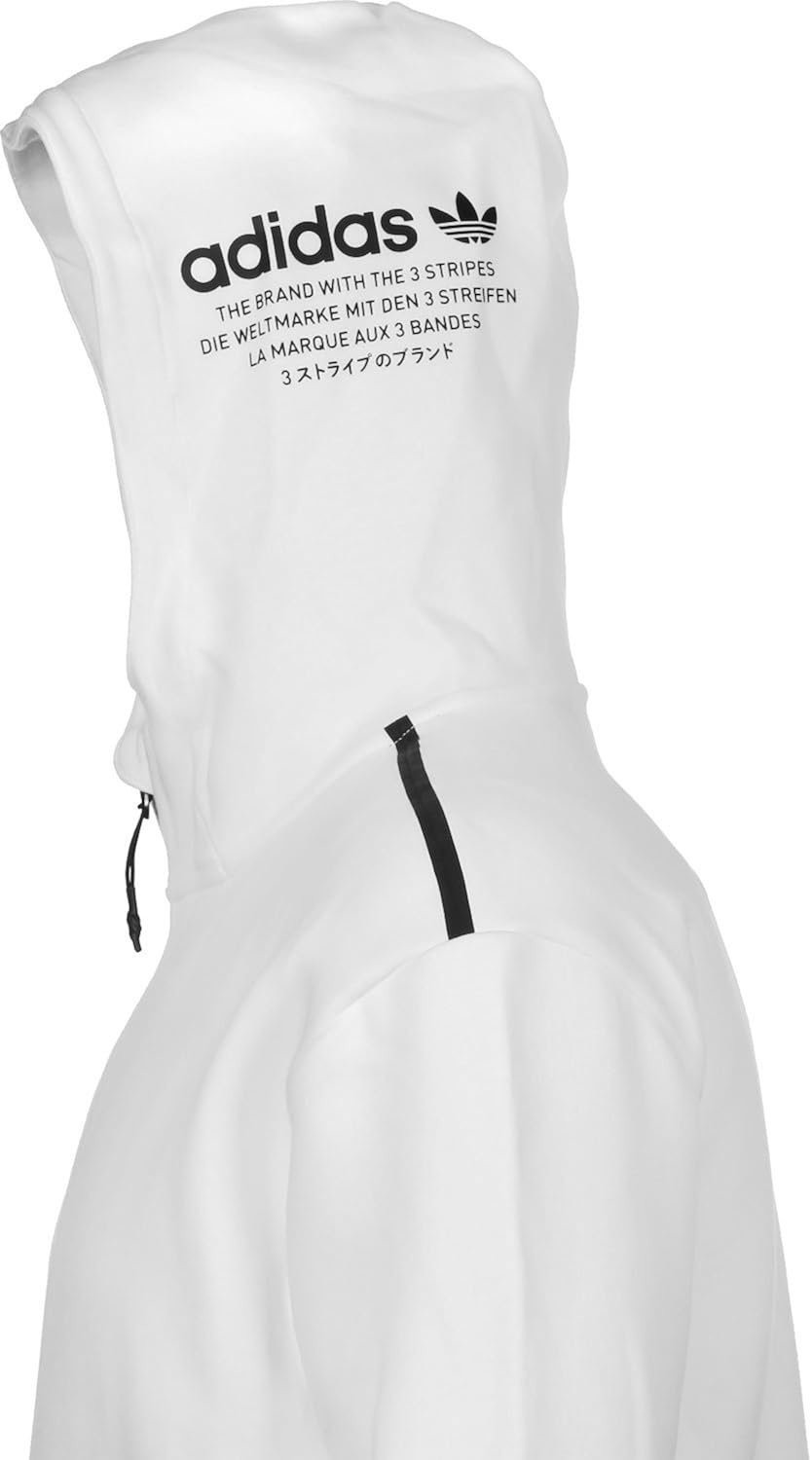 nmd hoodie white