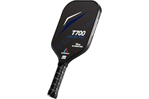 AUGOCEAN Pickleball Paddles Set of 2,Carbon Pickleball Paddle Set Pro,3K Raw Carbon Fiber Surface with High Grit and Spin,T700SC Carbon Fiber Pickleball Rackets 16 MM,USAPA Approved,2 Covers