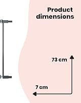 Safety 1st Easy Close Metal 7cm Gate Extension Black for Easy Close Metal Gate view 6
