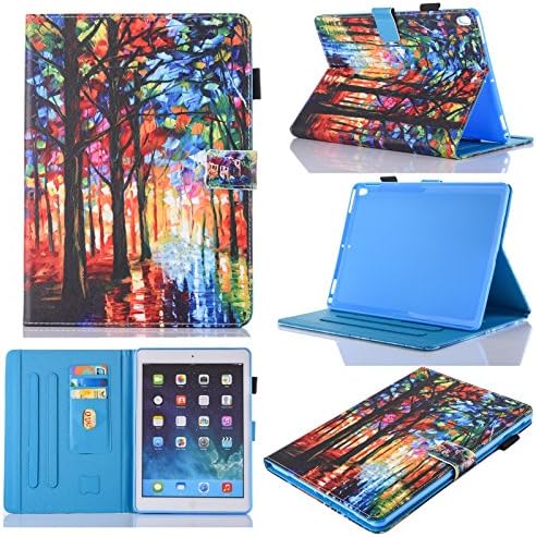 Chgdss iPad Pro 10.5 Inch Case, Full Body Protection Function Wallet Protective Case[Multi-Angle Viewing] PU Leather Folio Smart Cover /Card Slots, for Apple iPad Pro 10.5 Inch (2017), forest