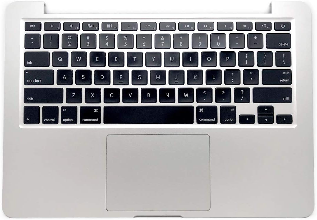 Hydrocosm - Topcase for Apple MacBook Pro Retina 13-inch | Early 2015 | A1502 | Includes Trackpad + Keyboard + Battery + Microphone