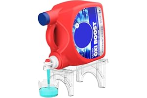 ZHANDEYUA Liquid Laundry Holder, Stand for Laundry Room Organization and Storage, laundry detergent dispenser (Clear) (1Pack)