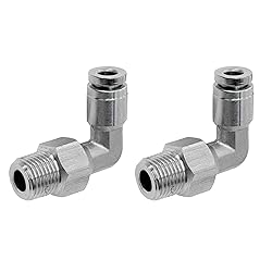 Jienk 2Packs Pneumatic 304 Stainless Steel Male