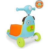 Skip Hop 3-in-1 Baby Activity Push Walker &amp; Ride On Scooter Toy, Dog