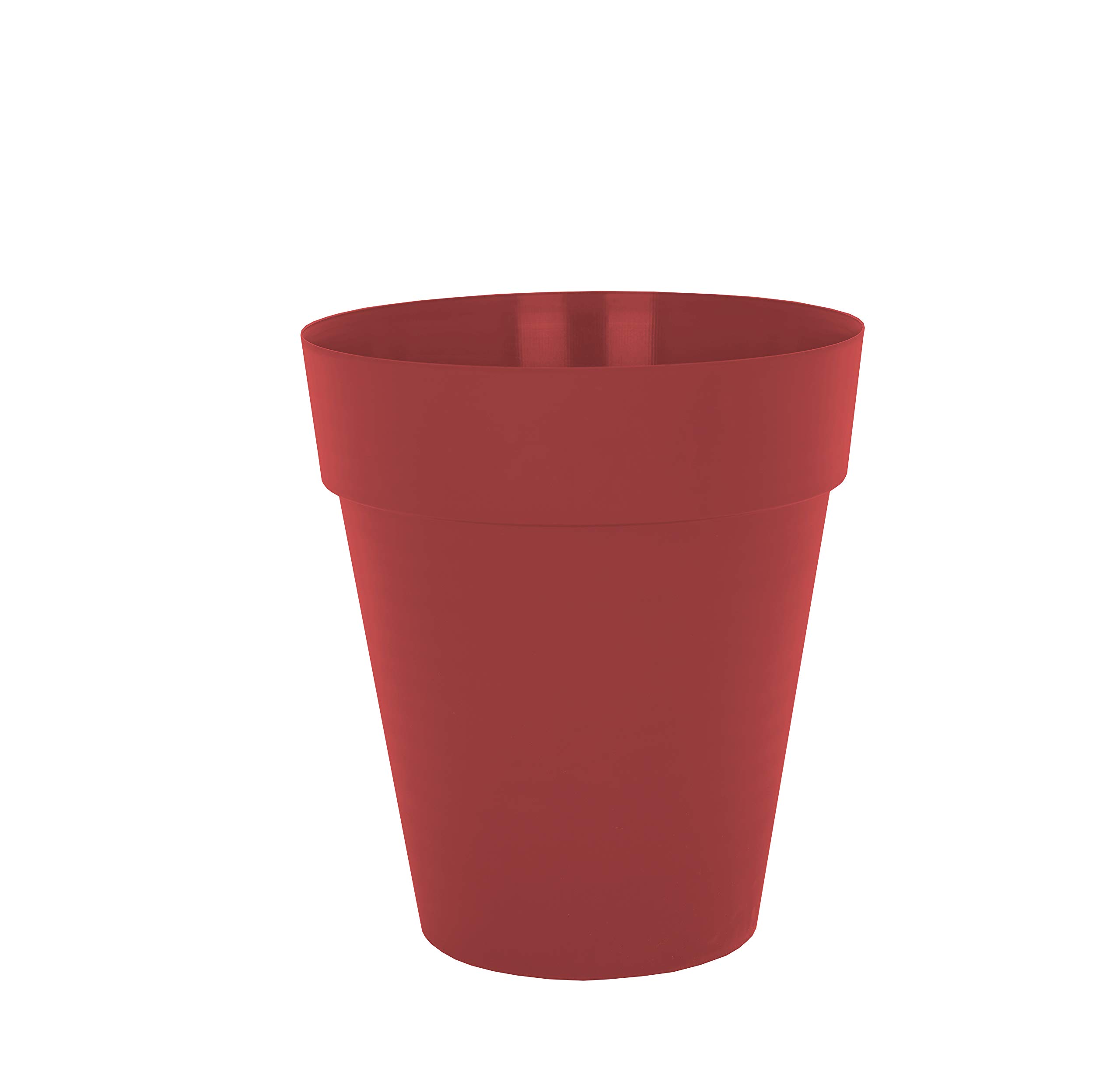 Artevasi Capri High, High round plastic pot, 56cm, color: Dark Red
