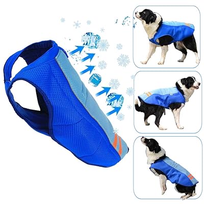Breathable Cooling Vest for Medium and Large Dogs Bahrain Ubuy