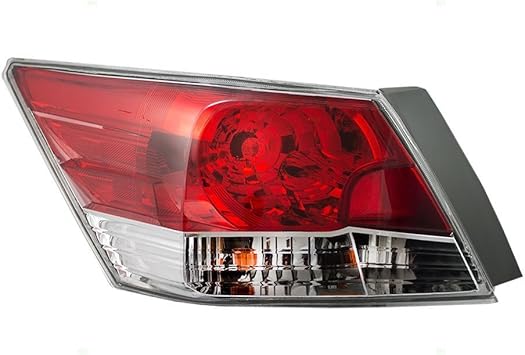 TYC Left Side Tail Light Lamp Assembly for Honda Civic Sedan 2006-2008
