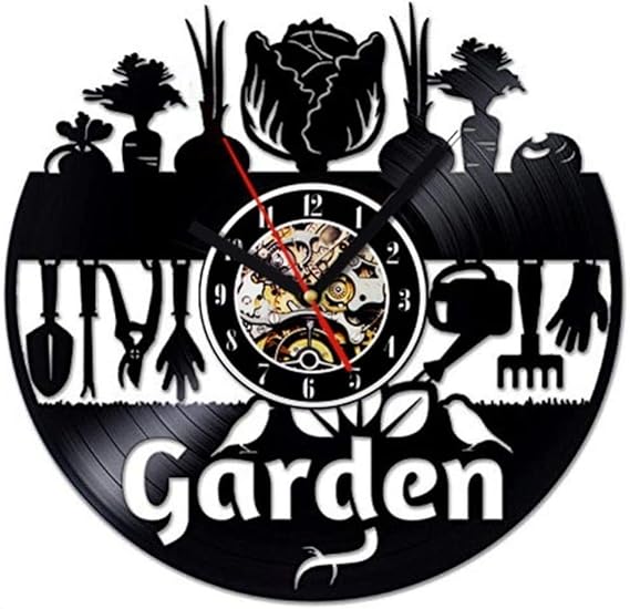 Reloj de Pared LED de Vinilo para Sala de Estar Dormitorio Cocina