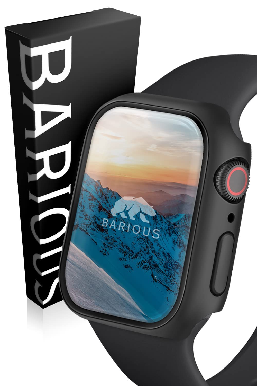 BARIOUS BARIGUARD3 for AppleWatch マットブラックの商品画像