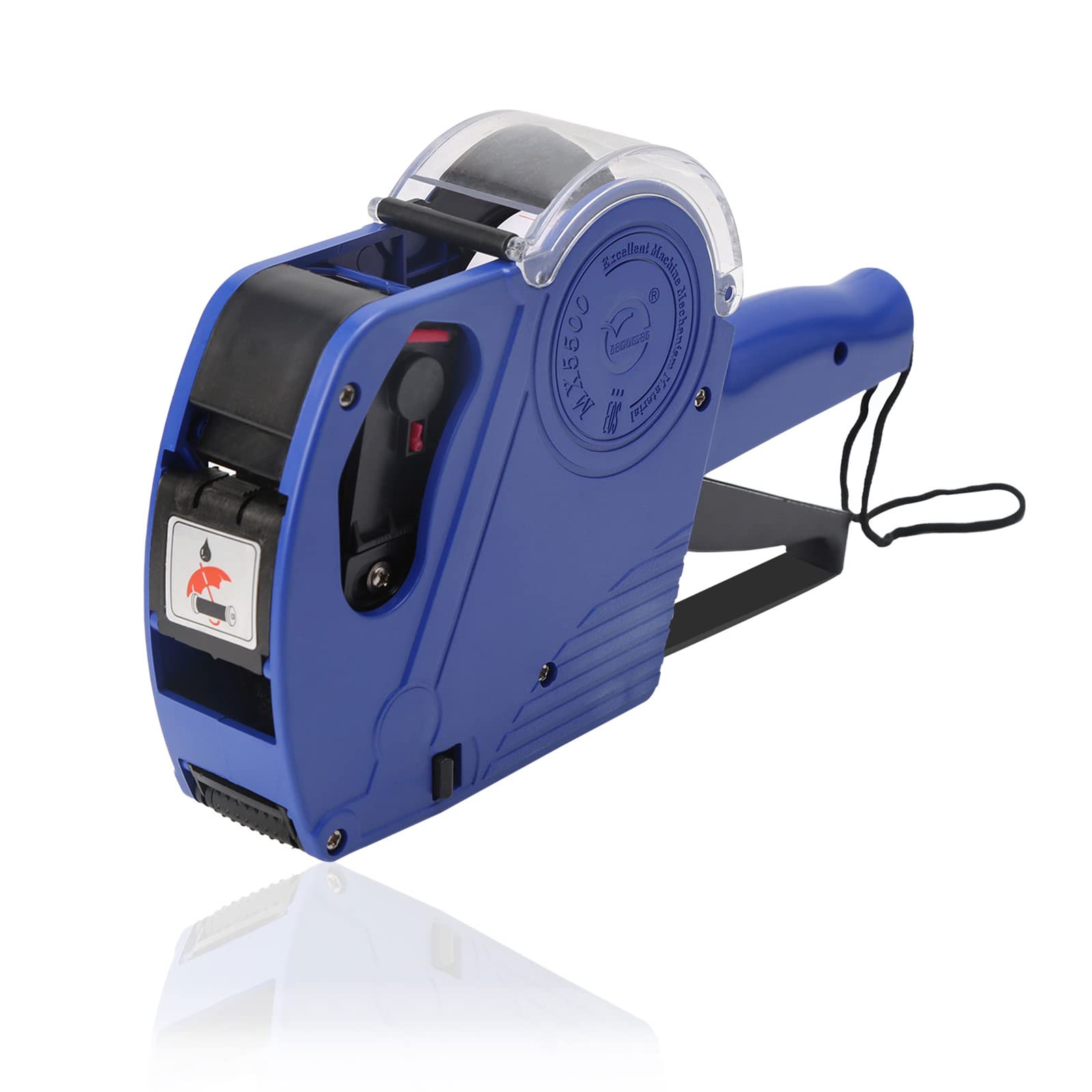 DERCLIVE Price tag Gun 8-Digit Retail Pricing Label Gun kit with Sticker Labels Ink, Hand Pricing Label Retail Tools for Office Retail Shop Grocery Store