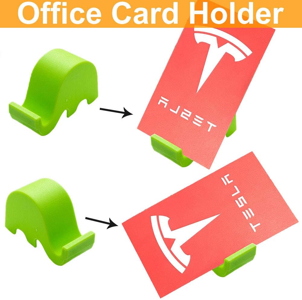 IoYoI Elephant Phone Holder, Office Desk Business Card Stand, Creative Cute Animal Phone Stand Tablet Stand Mounts (Green, 1 Pcs): Home Audio & Theater
