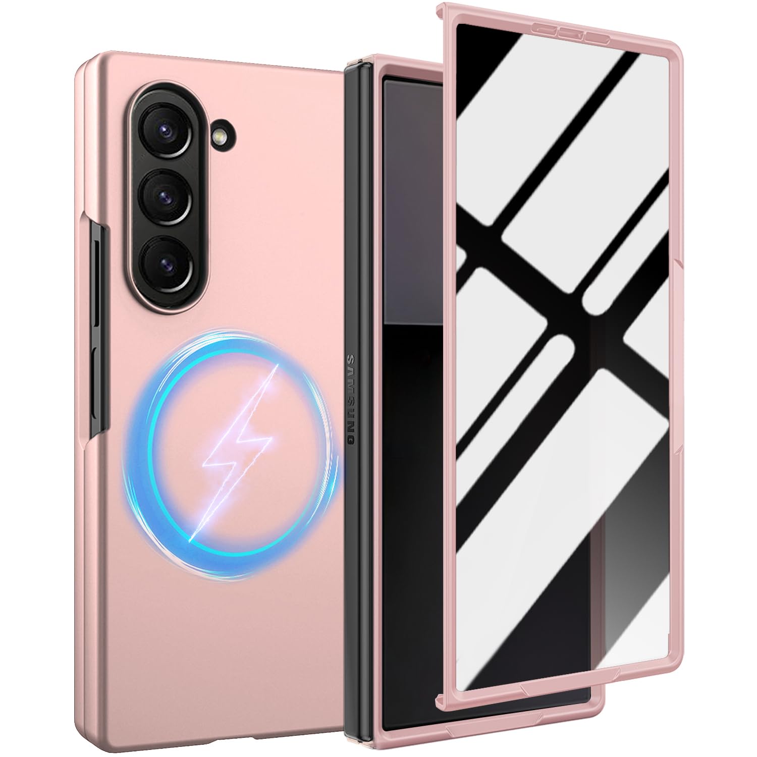 WEYNRBOX for Galaxy Z Fold 7 Magnetic Case with