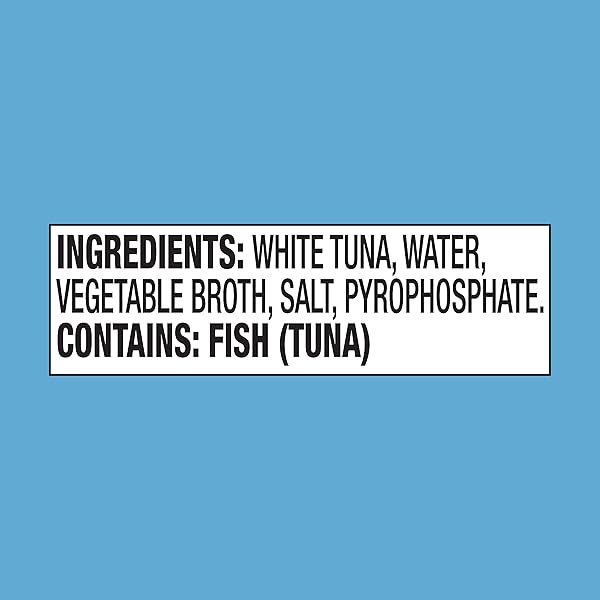 STARKIST SOLID WHITE ALBACORE TUNA IN WATER, 5 OZ (24 PACK) CANNED TUNA FISH, WILD CAUGHT, GLUTEN FREE, READY TO EAT, PERFECT FOR SALADS, KETO MEALS AND SNACKS, 26G PROTEIN & 110 CALORIES PER SERVING