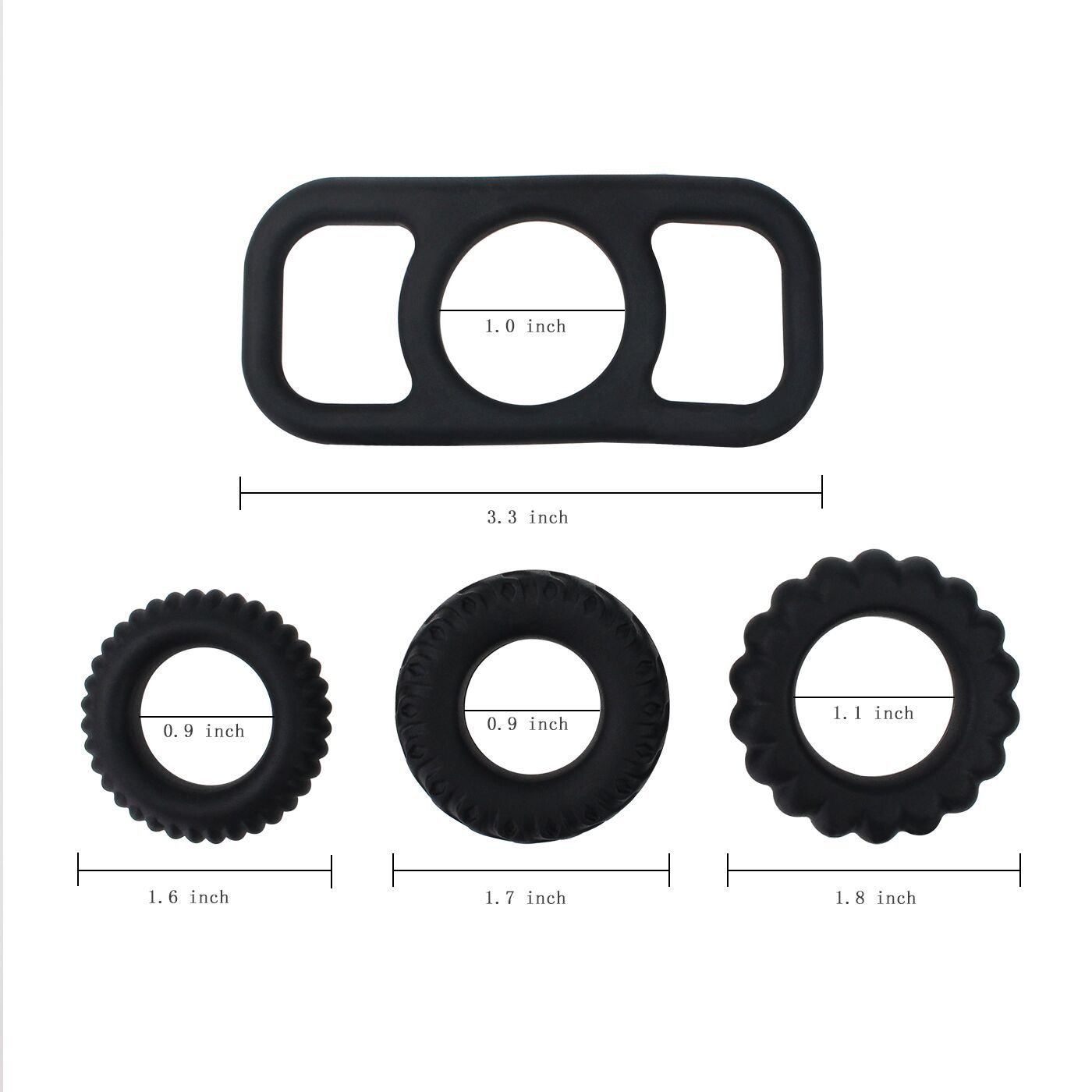 Towing Products Winches 4 Pc S Ilicone P Ennis R Ing ċōc K R Ing P En Is R Ing D Elayed E Jaculation With Four Movable Beads Time Delay For Men Bba Exterior Accessories