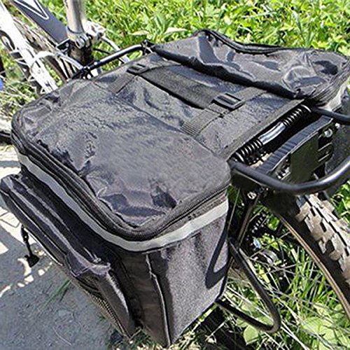 Tles - Bag Supplies - Bike Bicycle Waterproof Tail Bag Pannier Double Sides 18l Tail Waterproof Double Two-Baser Motorcycle - 1PCs