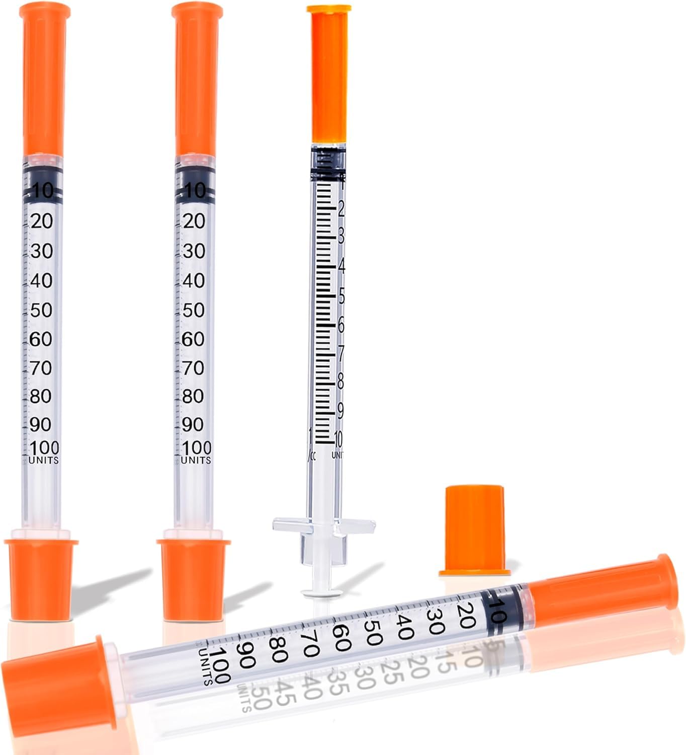 Photo 1 of 1ml/cc 30G 5/16 Inch Jeringa, U-100 Lab Tools, Individual Wrapped, 100 Pack