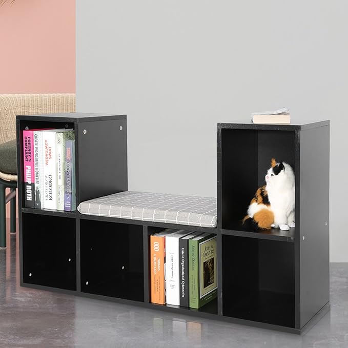 Cusco Multifuncional Estante de Almacenamiento Estantería para Libros