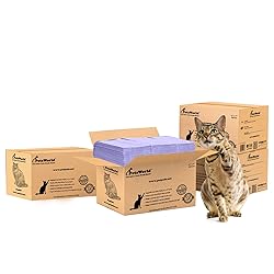 PETSWORLD Fresh Scented Cat Pads Refills for Tidy