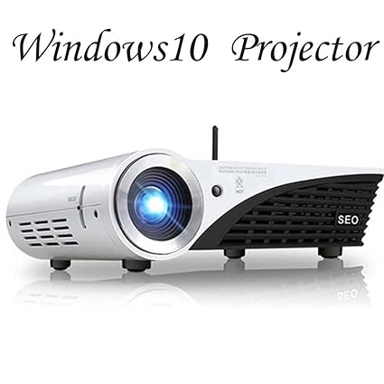 Windows 10 DLP proyector 3d 4 K vídeo HD Beamer 2000 Lumens ...