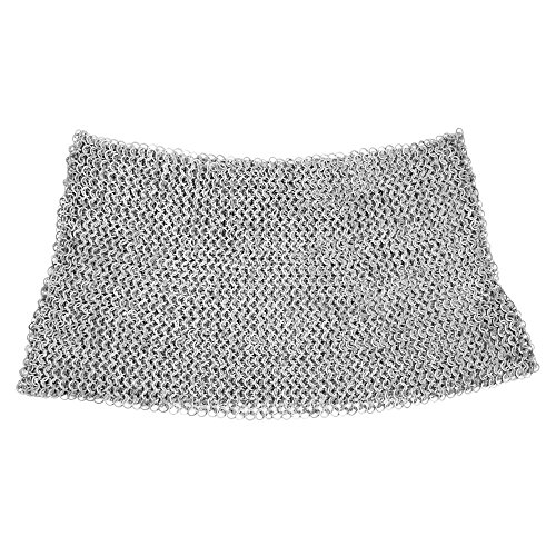 Chainmail Skirt - Alternating Dome Riveted Mild Steel Flat Rings