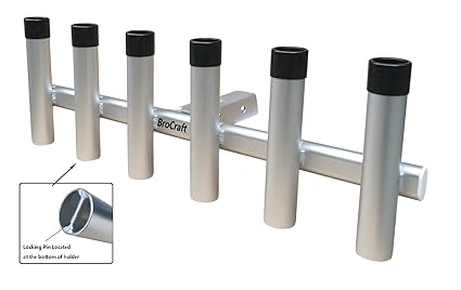 trailer hitch fishing rod holder