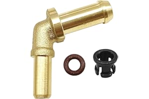 ECOMAID LR049990 Thermostat Water Outlet Hose Connector Kit Compatible with Jaguar XF 2010-2012,XJ 2011-2013,XK 2010-2015 Land Rover Range Rover/Sport Discovery 4 Velar 5.0 V8 3.0 V6